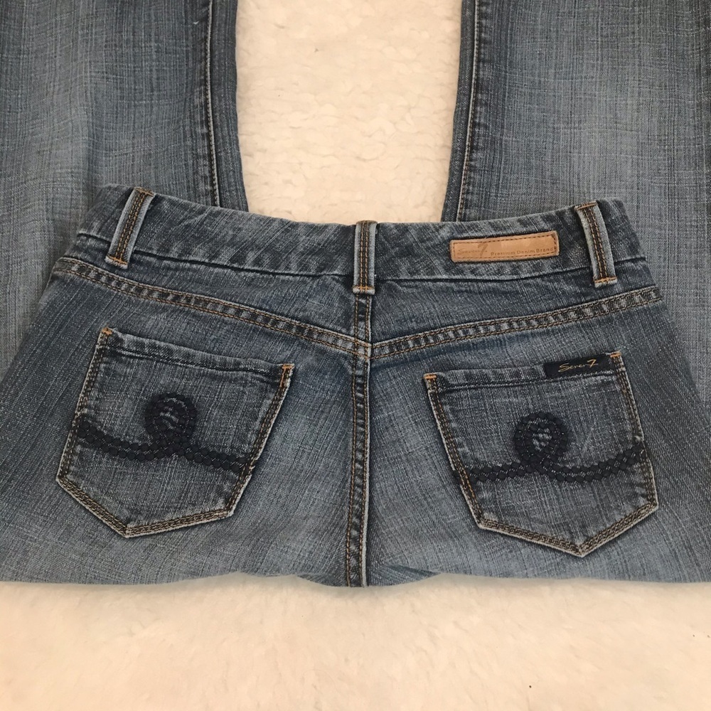 Seven7 Premium Women’s Boot Cut Jeans size 4 - Picture 2 of 12